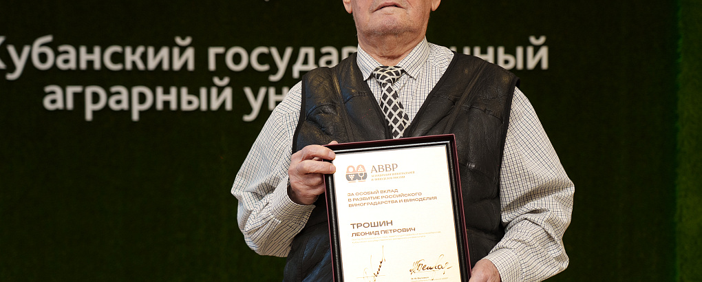 Почётная награда за особый вклад