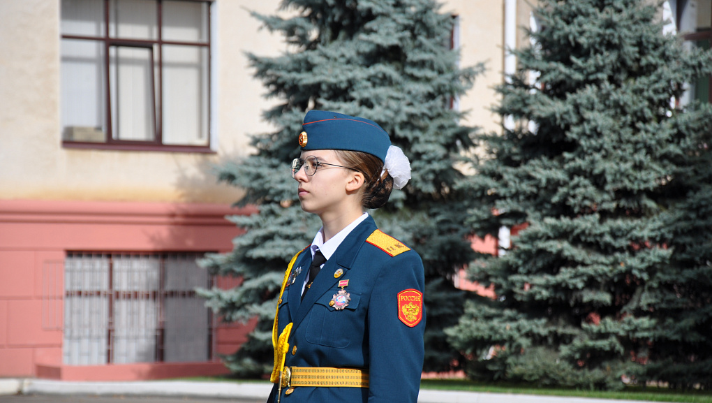 Почетный караул Краснодара на молодёжном форуме #АгроГрад.