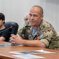 Встреча с участником СВО