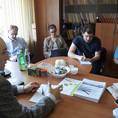 Meeting with representatives of R&D Institute Arvalis and ESA, France