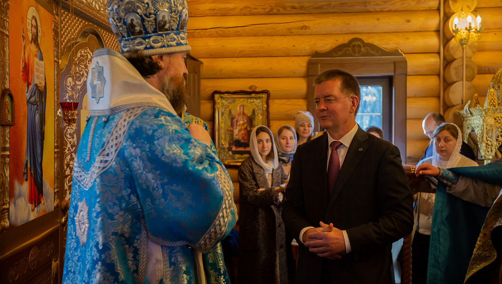 Престольный праздник храма при вузе