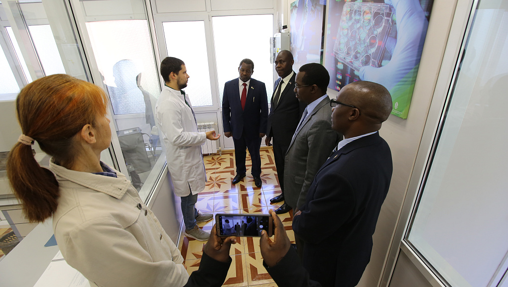 The delegation from Burundi visited Kuban SAU