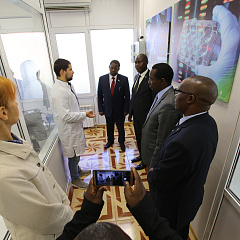 The delegation from Burundi visited Kuban SAU