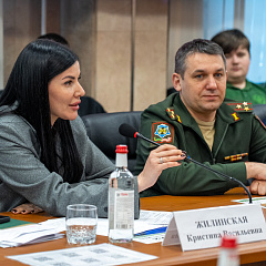 Студенты встретились с кавалером ордена Мужества Сергеем Крившенко
