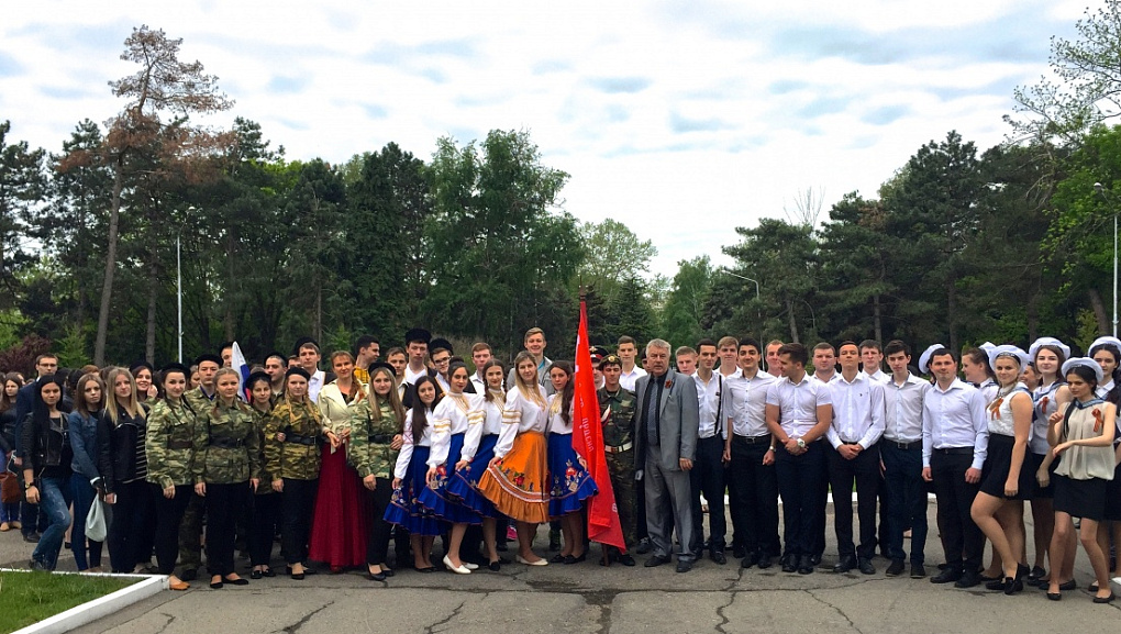 В память о Победе: парад студентов юрфака