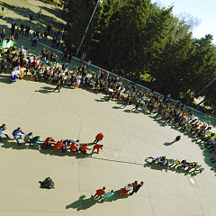 Maslenitsa in a big way celebrated in the Kuban state agrarian University