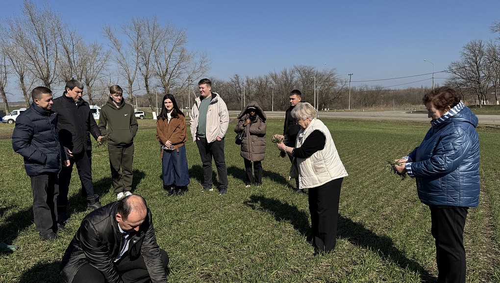 Магистранты Кубанского ГАУ изучили передовые агротехнологии 