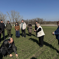 Магистранты Кубанского ГАУ изучили передовые агротехнологии 