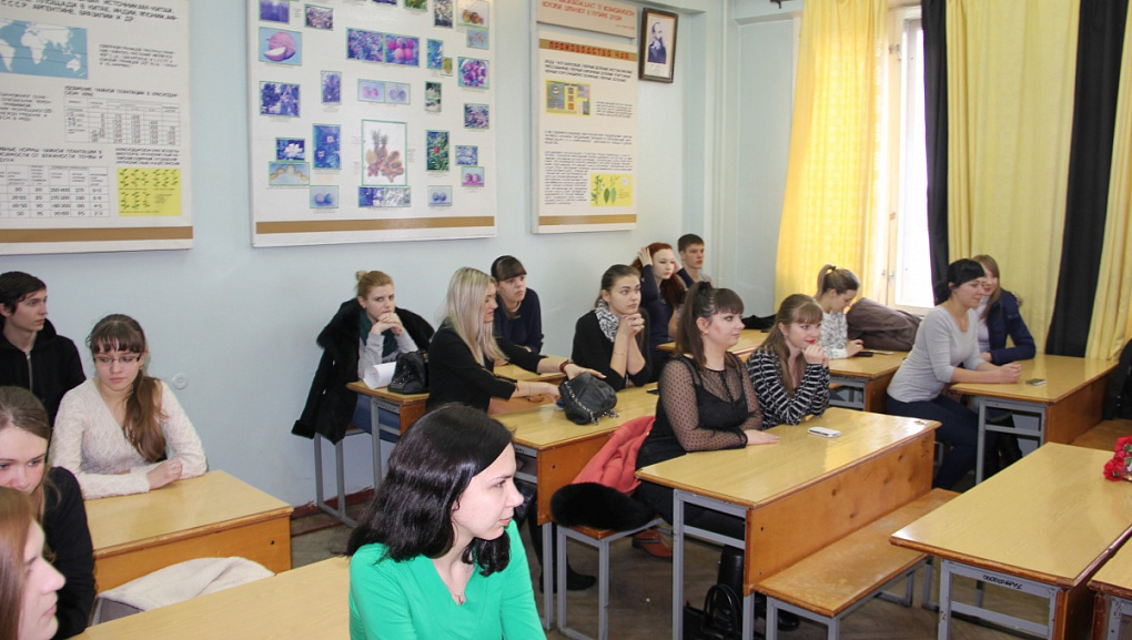 Встреча студентов с ветераном боевых действий