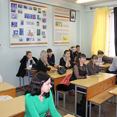 Встреча студентов с ветераном боевых действий