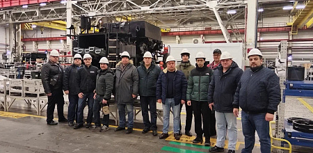 Стажировка на Комбайновом заводе Ростсельмаш