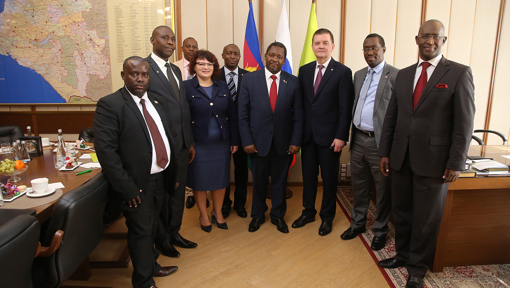 The delegation from Burundi visited Kuban SAU