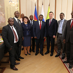 The delegation from Burundi visited Kuban SAU