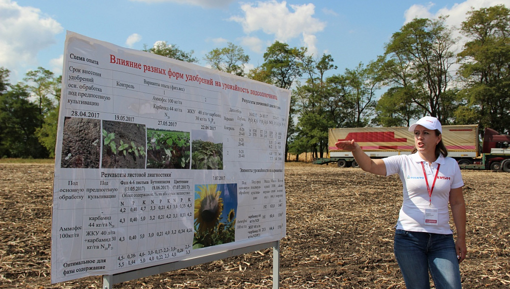 Students of the Faculty of Agrochemistry took part in the field agrotechnological conference