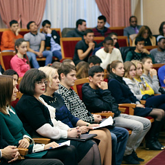 The rector A. I. Trubilin has met foreign students