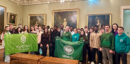 Студенты КубГАУ погрузились в мир русского искусства в рамках программы патриотического воспитания