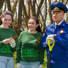 В Ботаническом саду КубГАУ открыли Аллею сосен в рамках акции «Сад Памяти»