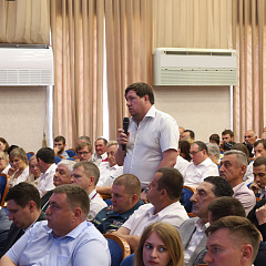 Губернатор Кубани провёл предуборочное совещание в КубГАУ
