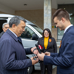 Укрепление партнёрских связей: визит ректора ТашГАУ Нарзулло Обломурадова