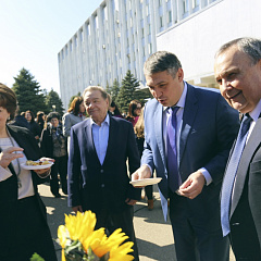 Maslenitsa in a big way celebrated in the Kuban state agrarian University
