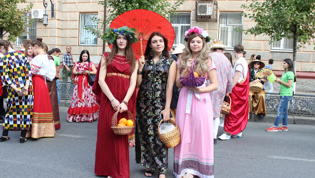 Самые нарядные отпраздновали День города