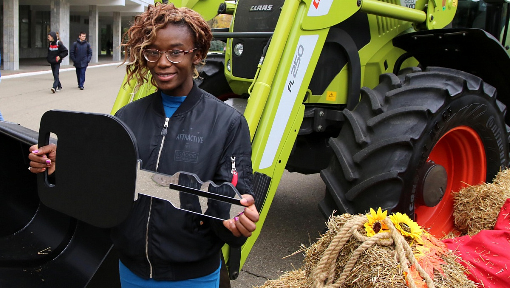 Подарок от фирмы CLAAS