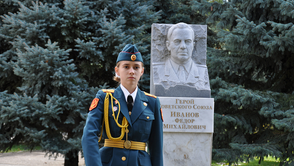 Почетный караул Краснодара на молодёжном форуме #АгроГрад.