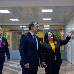 Укрепление партнёрских связей: визит ректора ТашГАУ Нарзулло Обломурадова