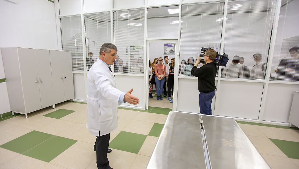 Школьники в гостях у КубГАУ