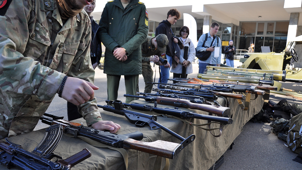 Почетный караул Краснодара на молодёжном форуме #АгроГрад.