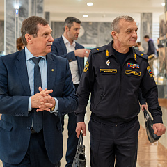 Заместитель главного судебного пристава РФ Юрий Русанов посетил Кубанский ГАУ