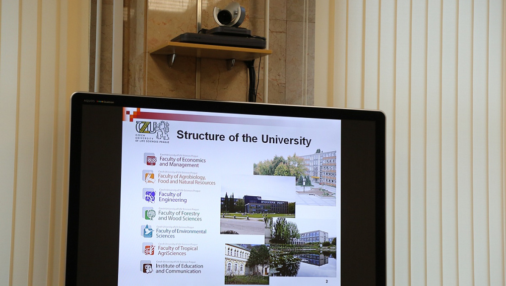 Делегация ученых из Чешского университета посетила КубГАУ