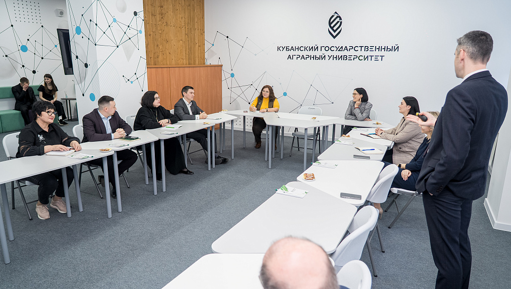 Делегация Воронежского ГАУ в Кубанском госагроуниверситете