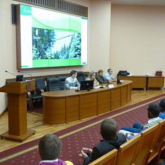 Meeting with foreign students