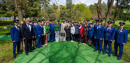 В Ботаническом саду КубГАУ открыли Аллею сосен в рамках акции «Сад Памяти»