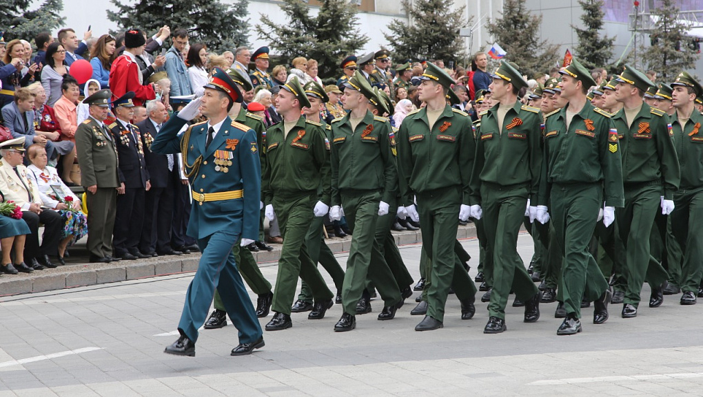 КубГАУ на параде Победы