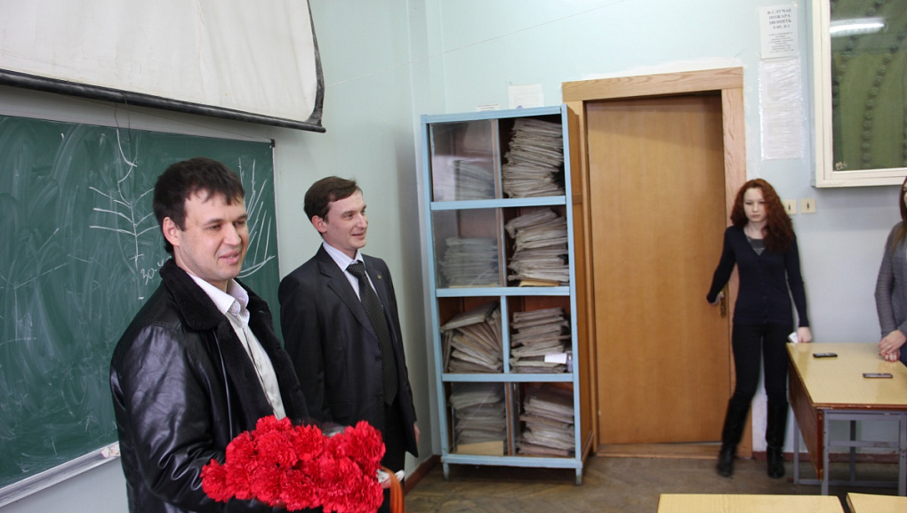 Встреча студентов с ветераном боевых действий