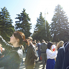 Maslenitsa in a big way celebrated in the Kuban state agrarian University