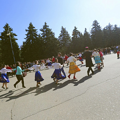 Maslenitsa in a big way celebrated in the Kuban state agrarian University