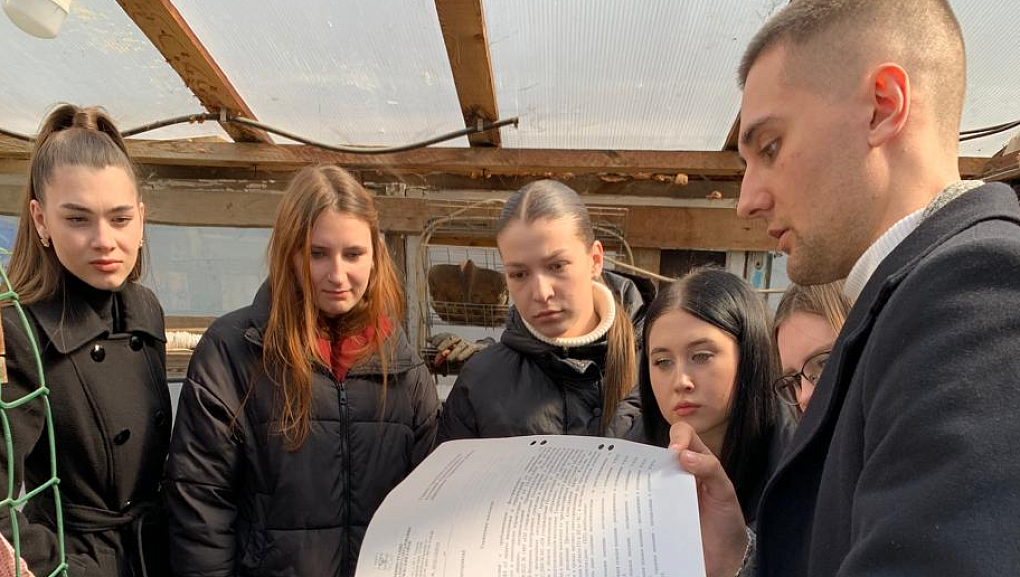 Студенты КубГАУ приняли участие в выездной практике по управлению сельской инфраструктурой