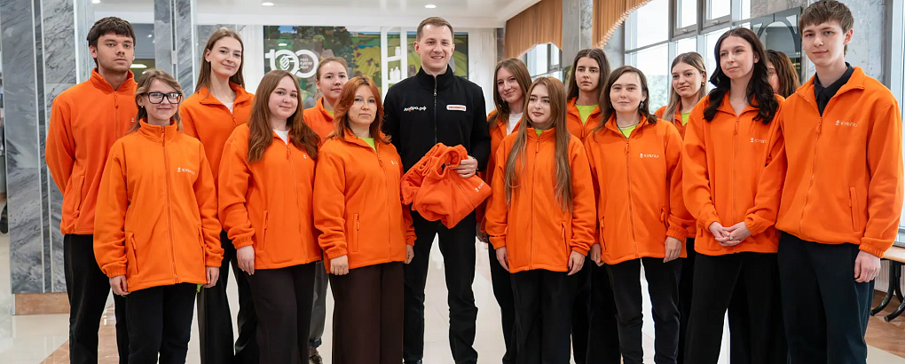 Добровольцы Кубани встретились с Артёмом Метелевым