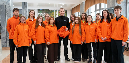 Добровольцы Кубани встретились с Артёмом Метелевым