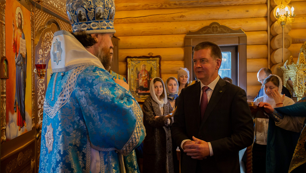 Престольный праздник храма при вузе