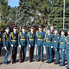 Почетный караул Краснодара на молодёжном форуме #АгроГрад.