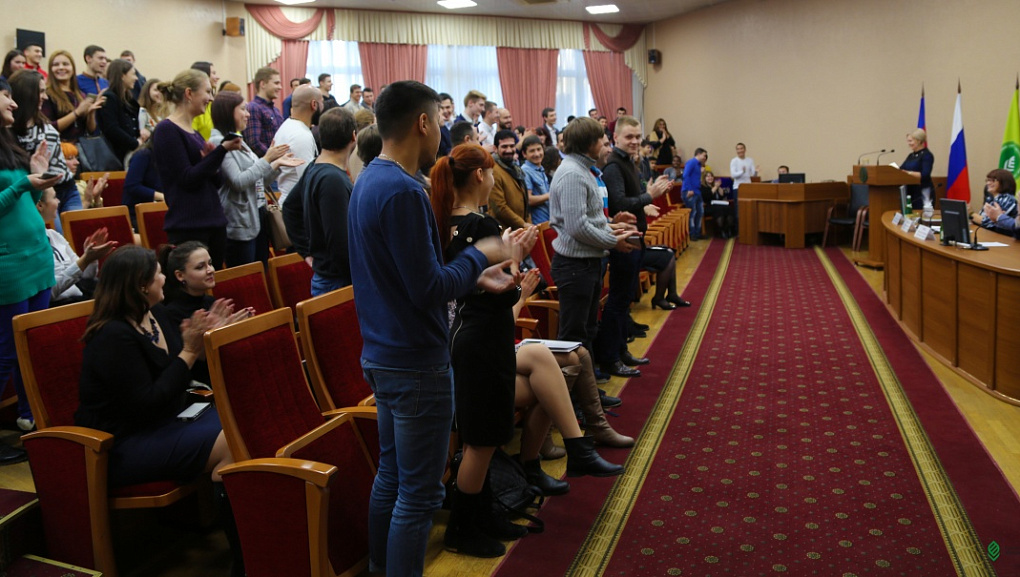 The rector A. I. Trubilin has met foreign students