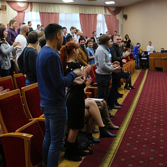 The rector A. I. Trubilin has met foreign students