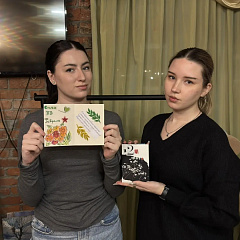 Студенты Кубанского ГАУ поздравили бойцов в военном госпитале с Днём защитника Отечества