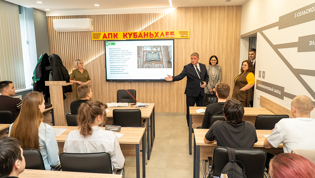 Делегация Воронежского ГАУ в Кубанском госагроуниверситете