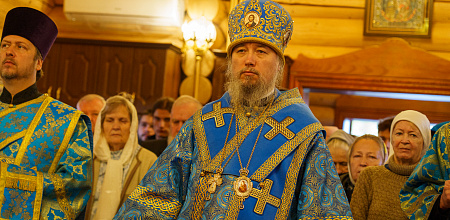 В Приходе Святой мученицы Татианы состоялось архиерейское богослужение