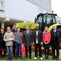 Подарок от фирмы CLAAS